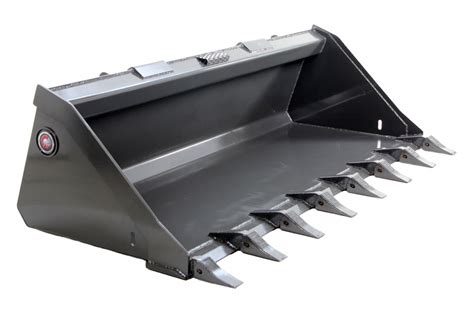 60 inch tooth bucket for skid steer|high capacity skid steer bucket.